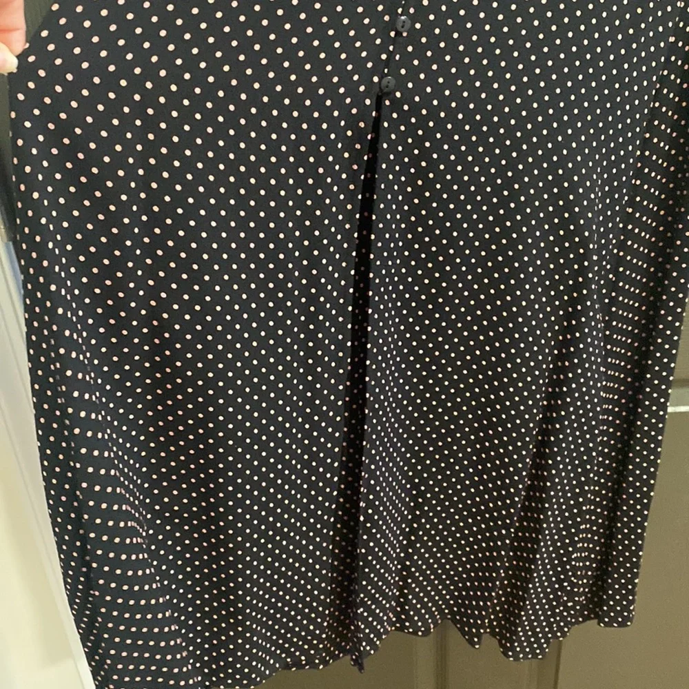 Cleobella Avery Dress Mini Polka Dots with V-Neck - Picture 5 of 10